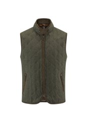 ALAN PAINE - Richmond prošívaná vesta pánská Olive