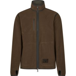 Seeland - Rogue Solid oboustranná fleece mikina pánská Grizzly brown-Demitasse brown