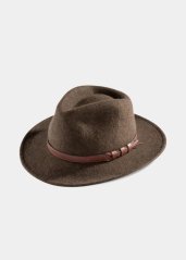 ALAN PAINE - Richmond Felt klobouk pánský Brown