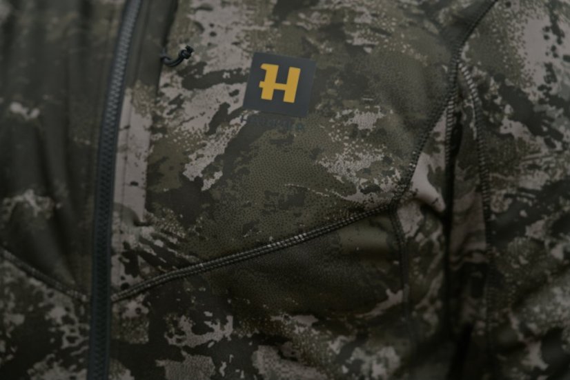 HÄRKILA - Noctyx camo full zip fleece bunda pánská AXIS MSP®Black