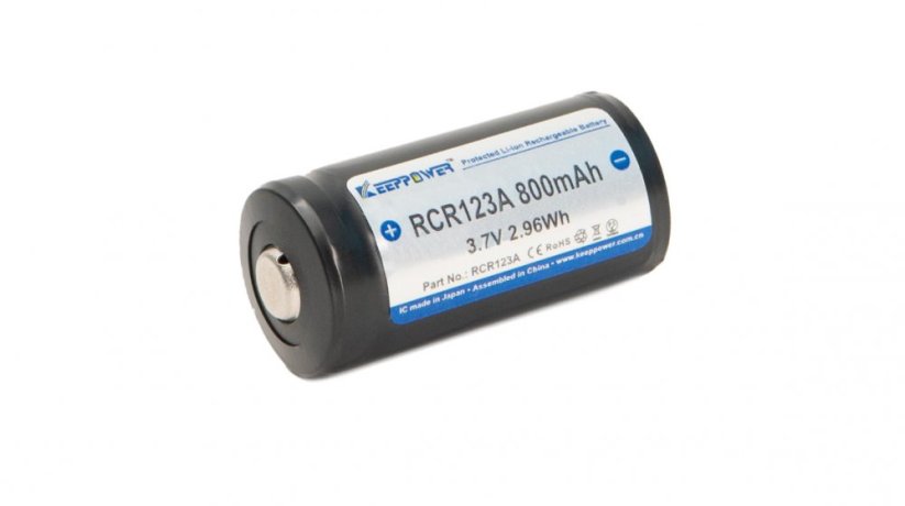 KP RCR123A 800mAh