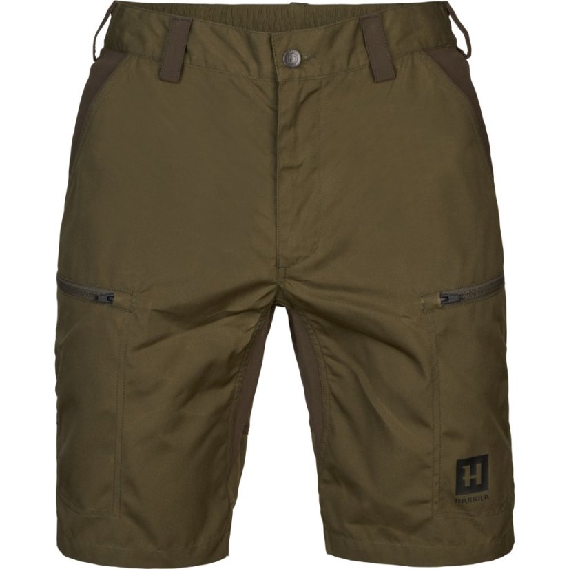 HÄRKILA  - Fjell kraťasy pánské Dark olive-Willow green