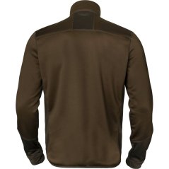 HÄRKILA - Scandinavian fleece mikina pánská Willow green-Deep brown
