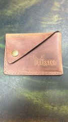 FORESTER - kožená minimalistická peněženka Cognac