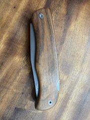 Damaškový nůž zavírací s pilkou wenge