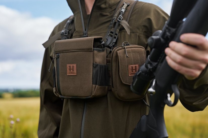 HÄRKILA  - Harness bino pouzdro na dalekohled Dark willow green