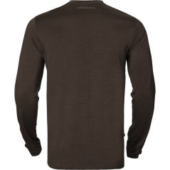 HÄRKILA - Base All Season vršek podvlékové prádlo pánské Shadow brown