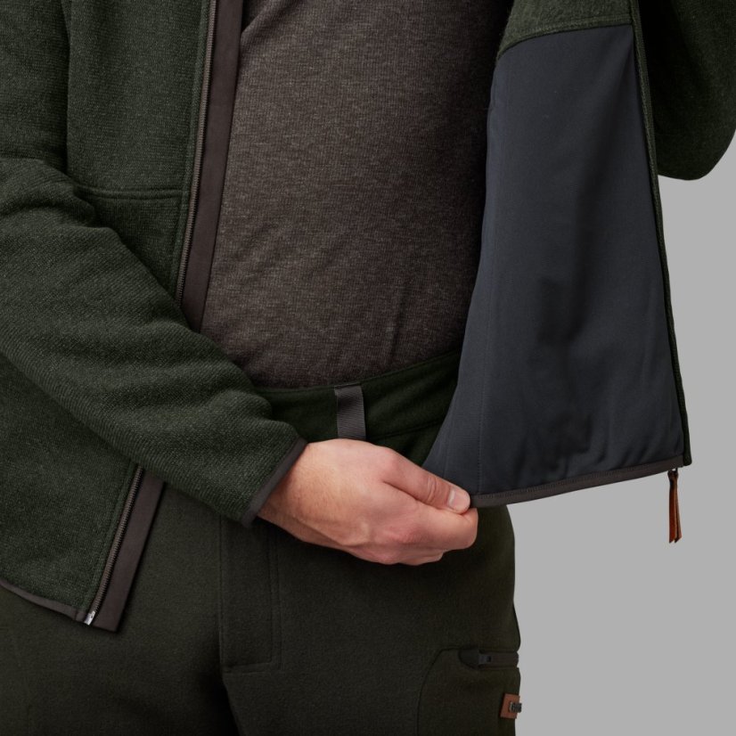 HÄRKILA  - Metso full zip pánský Willow green