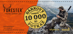 Dárkový poukaz FORESTER 10 000