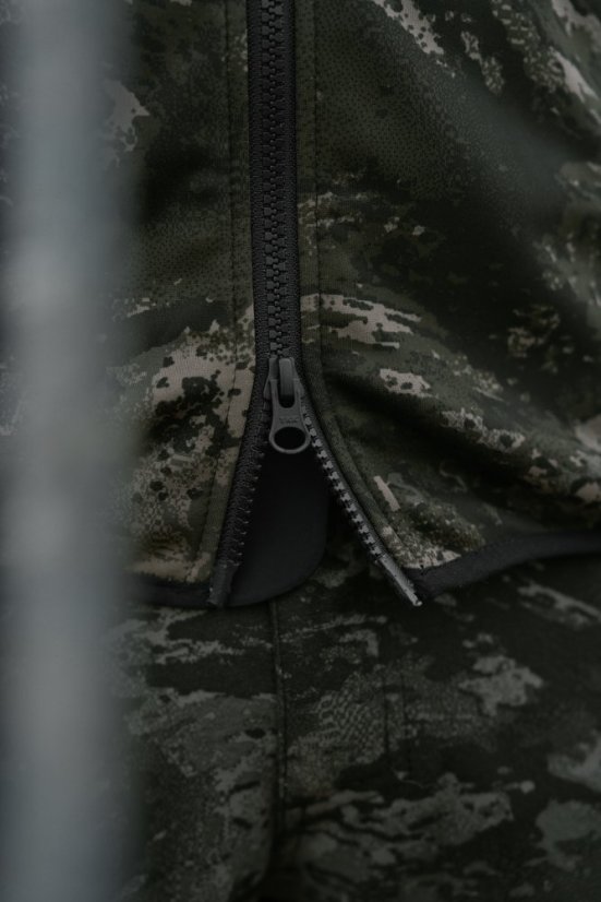 HÄRKILA - Noctyx camo full zip fleece bunda pánská AXIS MSP®Black