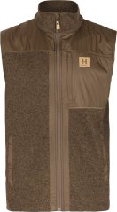 HÄRKILA - Kalix fleece vesta pánská Dark earth