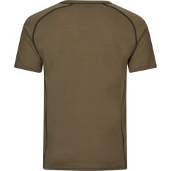 Seeland - Apex Merino funkční triko s krátkým rukávem pánské Covert green